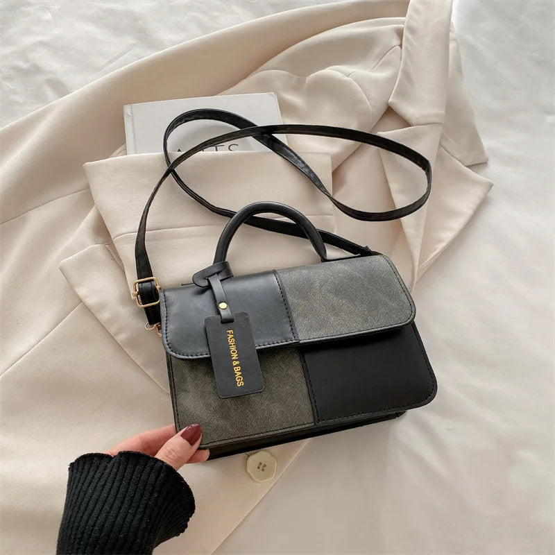 Aurora Chic – Bolso elegante de mujer tipo bandolera y de hombro, con cierre de broche a presión