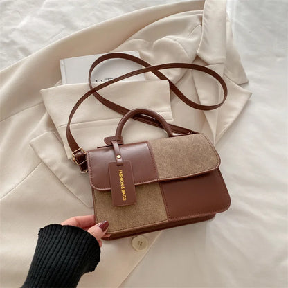 Aurora Chic – Bolso elegante de mujer tipo bandolera y de hombro, con cierre de broche a presión