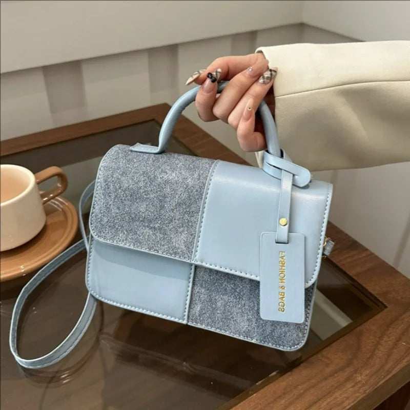 Aurora Chic – Bolso elegante de mujer tipo bandolera y de hombro, con cierre de broche a presión