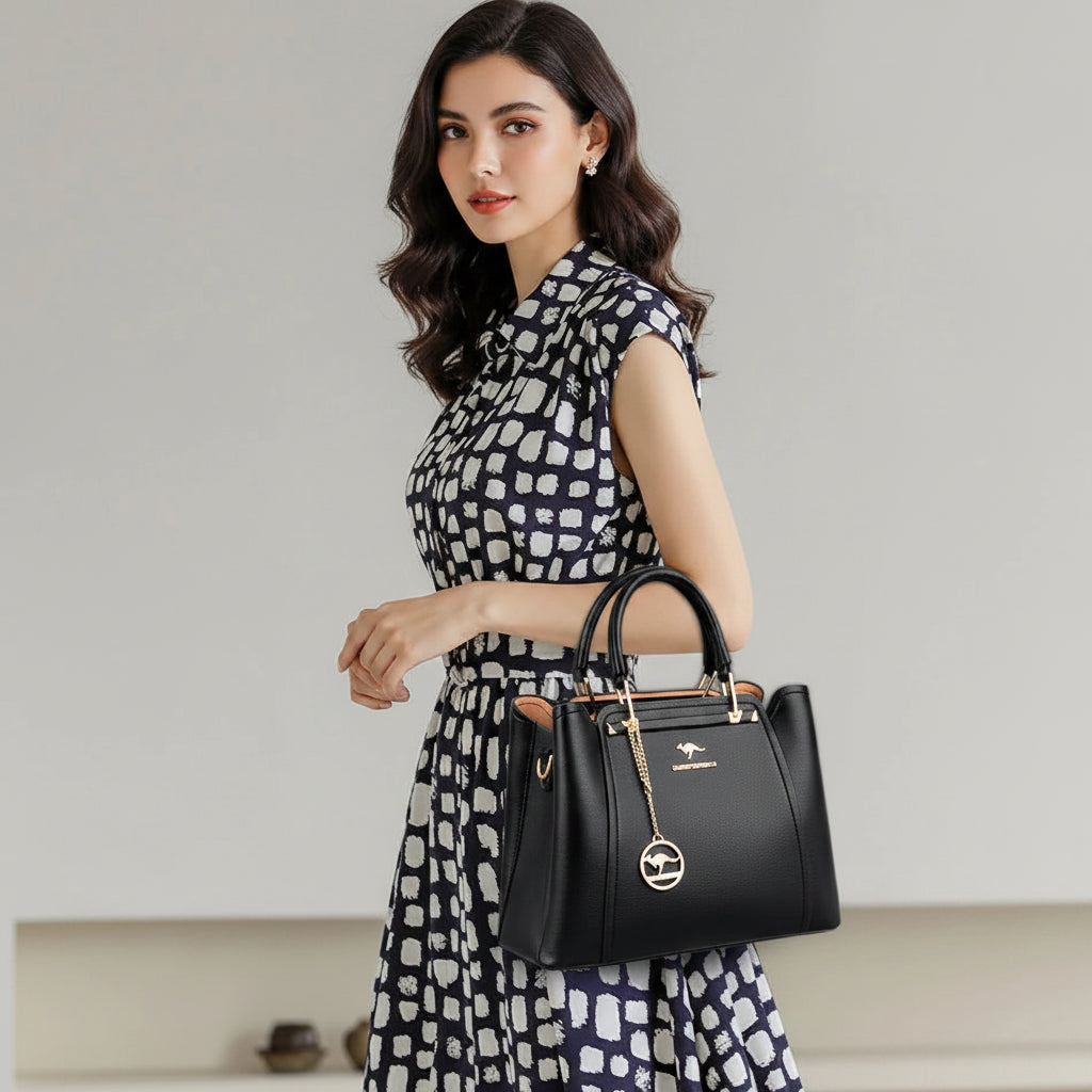 Valentina call-Bolso bandolera para mujer de cuero genuino.
