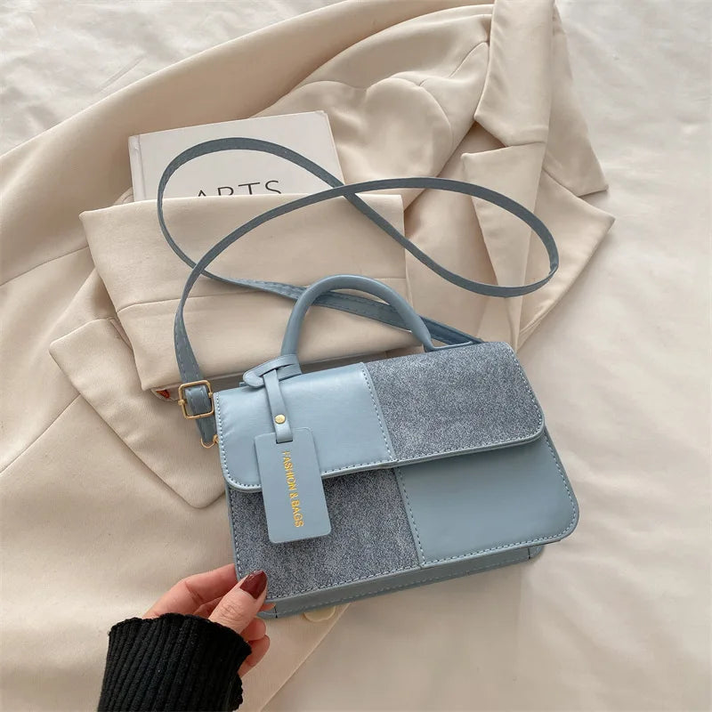 Aurora Chic – Bolso elegante de mujer tipo bandolera y de hombro, con cierre de broche a presión