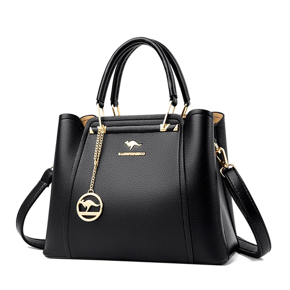 Valentina call-Bolso bandolera para mujer de cuero genuino.