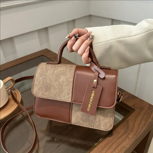 Aurora Chic – Bolso elegante de mujer tipo bandolera y de hombro, con cierre de broche a presión